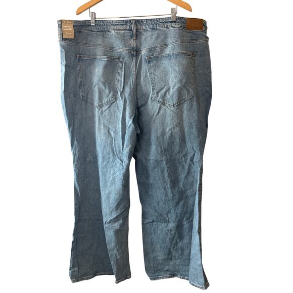Madewell NWT The Plus Perfect Vintage Flare Jeans in Delavan Wash Size 26W - Picture 4 of 10